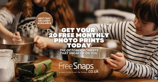 20 Free Prints Every Month