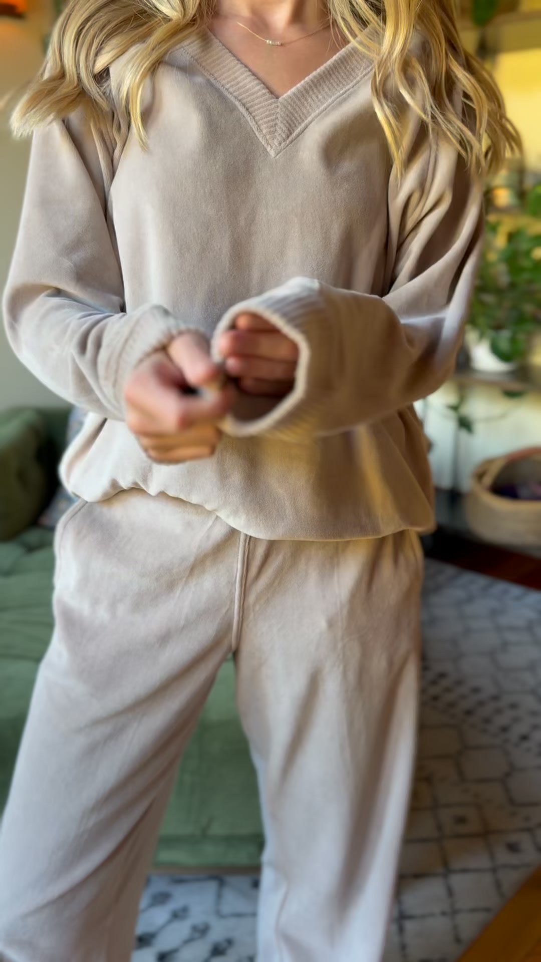 Velour, minus the polyester
