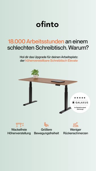 Ergonomisch arbeiten war noch nie so einfach