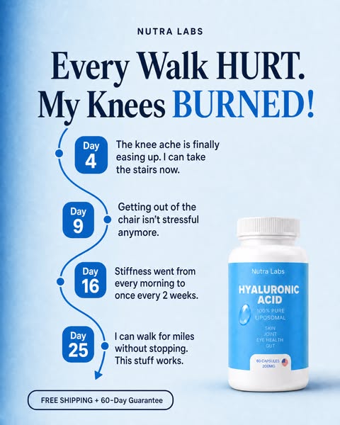 Every Walk Hurt. My Knees Burned. I Tried This for 30 Days.