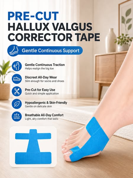 Pre-cut Hallux Valgus Corrector Kinesiology Tape