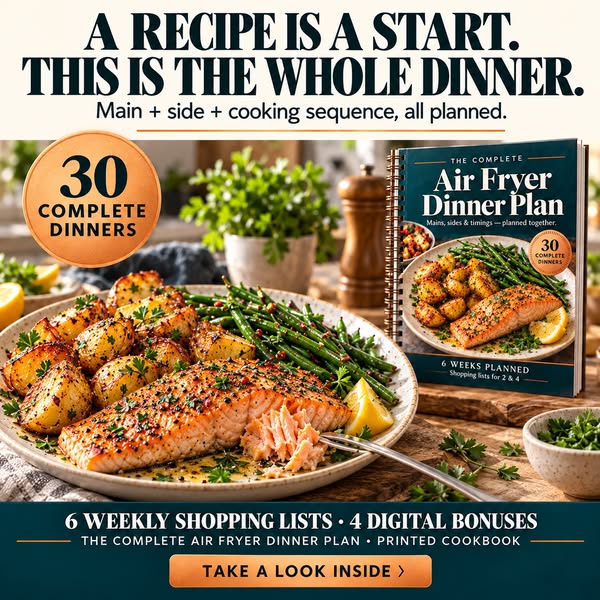Six Weeks of Dinners, Already Planned