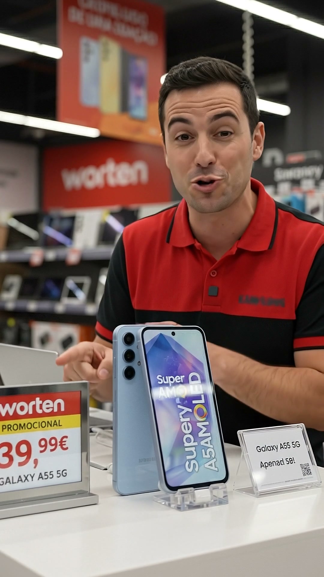 Samsung Galaxy A55 por Apenas 39,99€