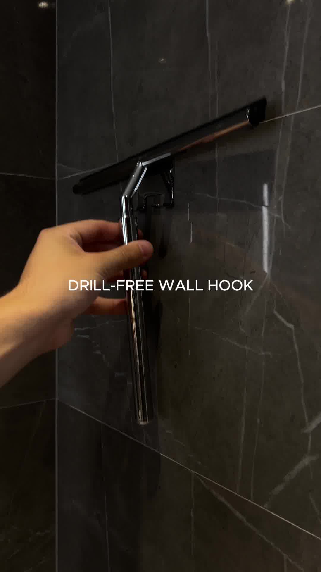 Remove that big floor squeegee today