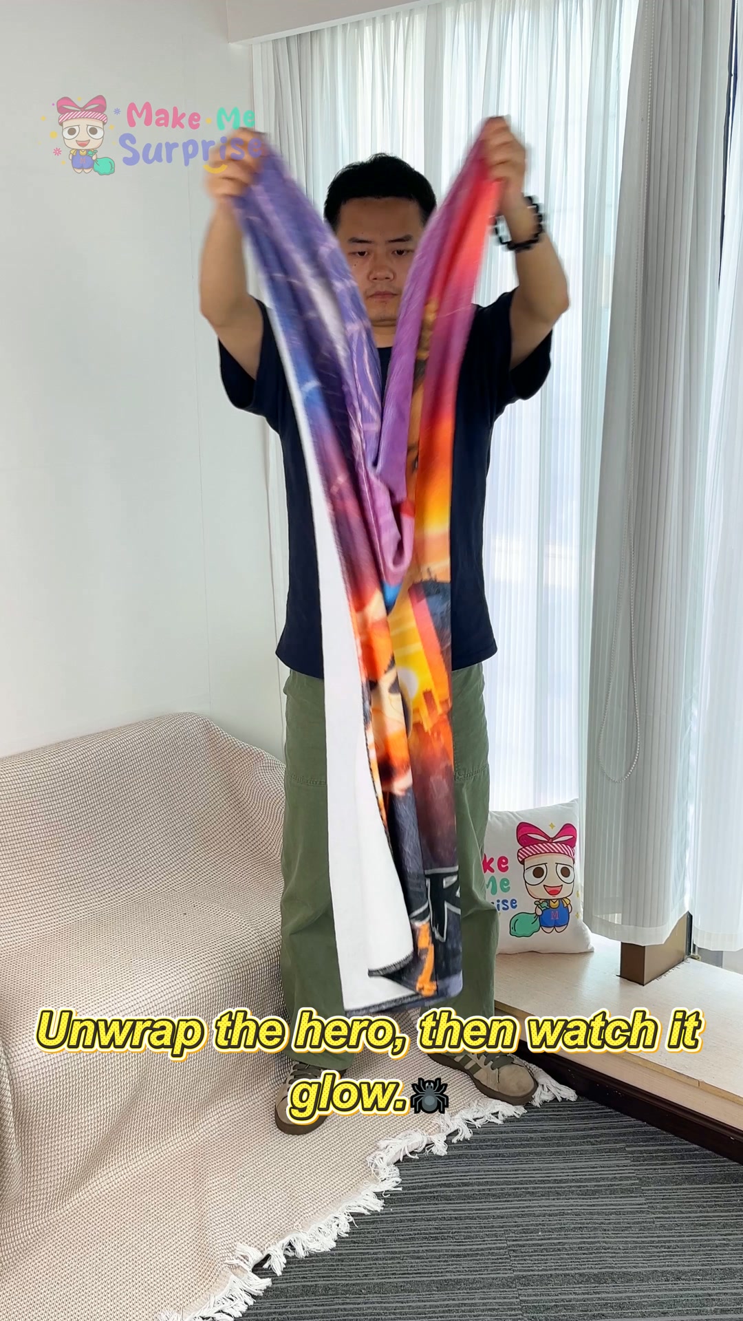 His Own Personalized hero Blanket