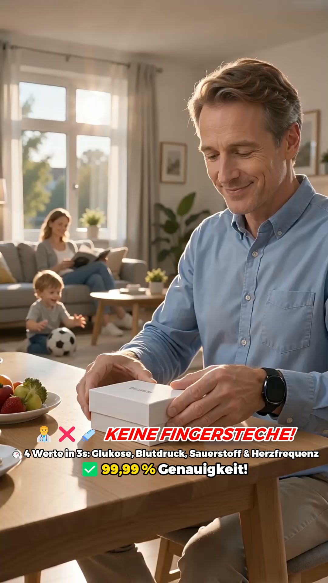 Non-Invasives Blutzuckermessgerät: 2 Stück jetzt für nur 44.00€!