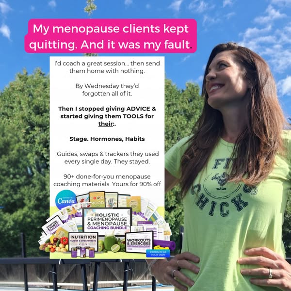 (90% Off) Get the Holistic Menopause Coaching Bundle for less than an Amazon order!