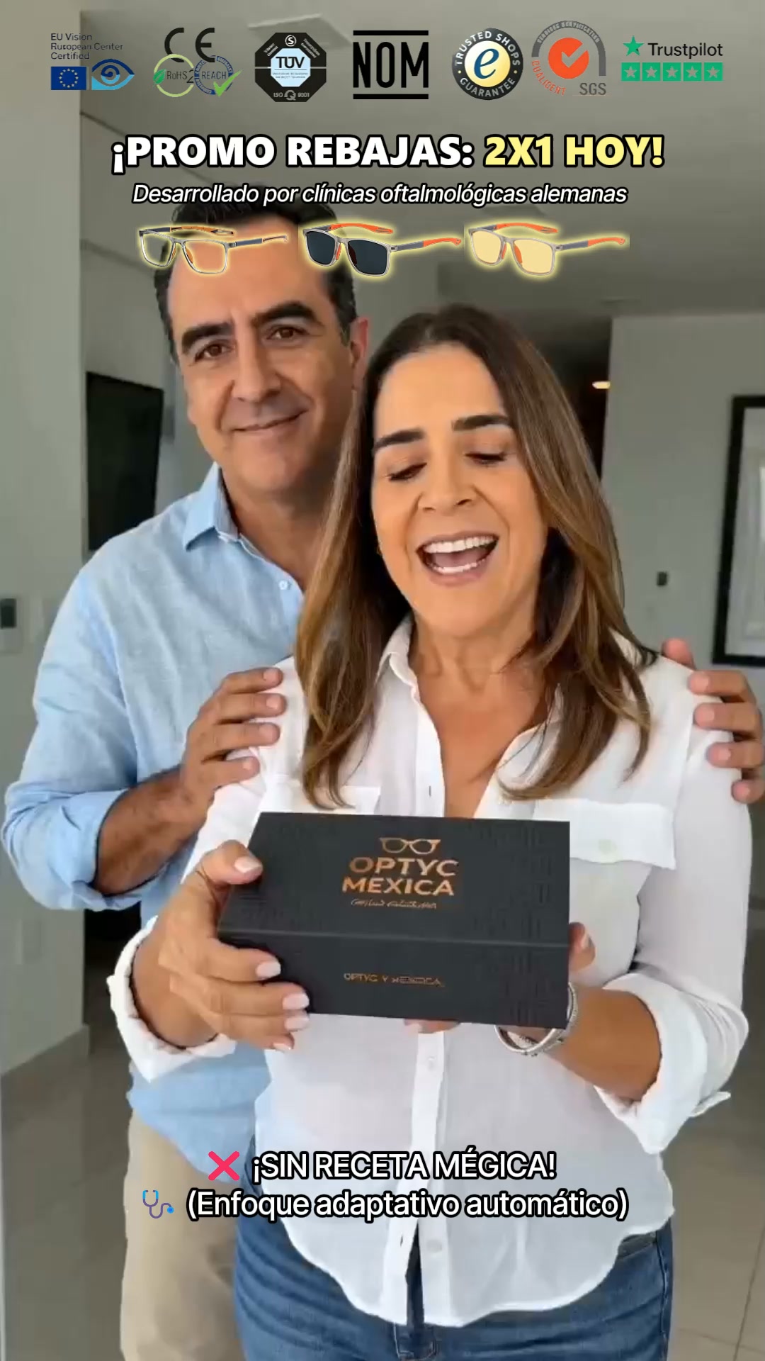 GAFAS DE LECTURA ULTRALIGERAS – 50% de Descuento | Últimas Unidades en Stock