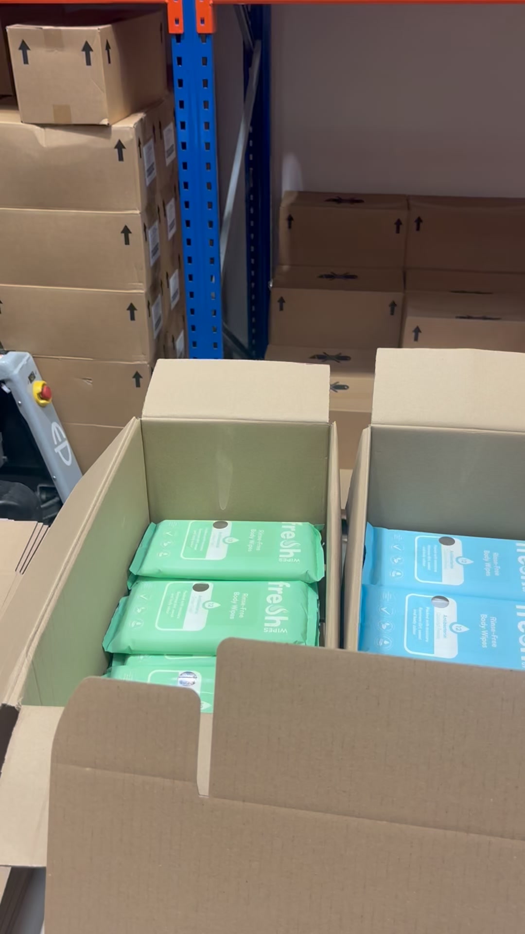 When showering isn't possible, FreshWipes is