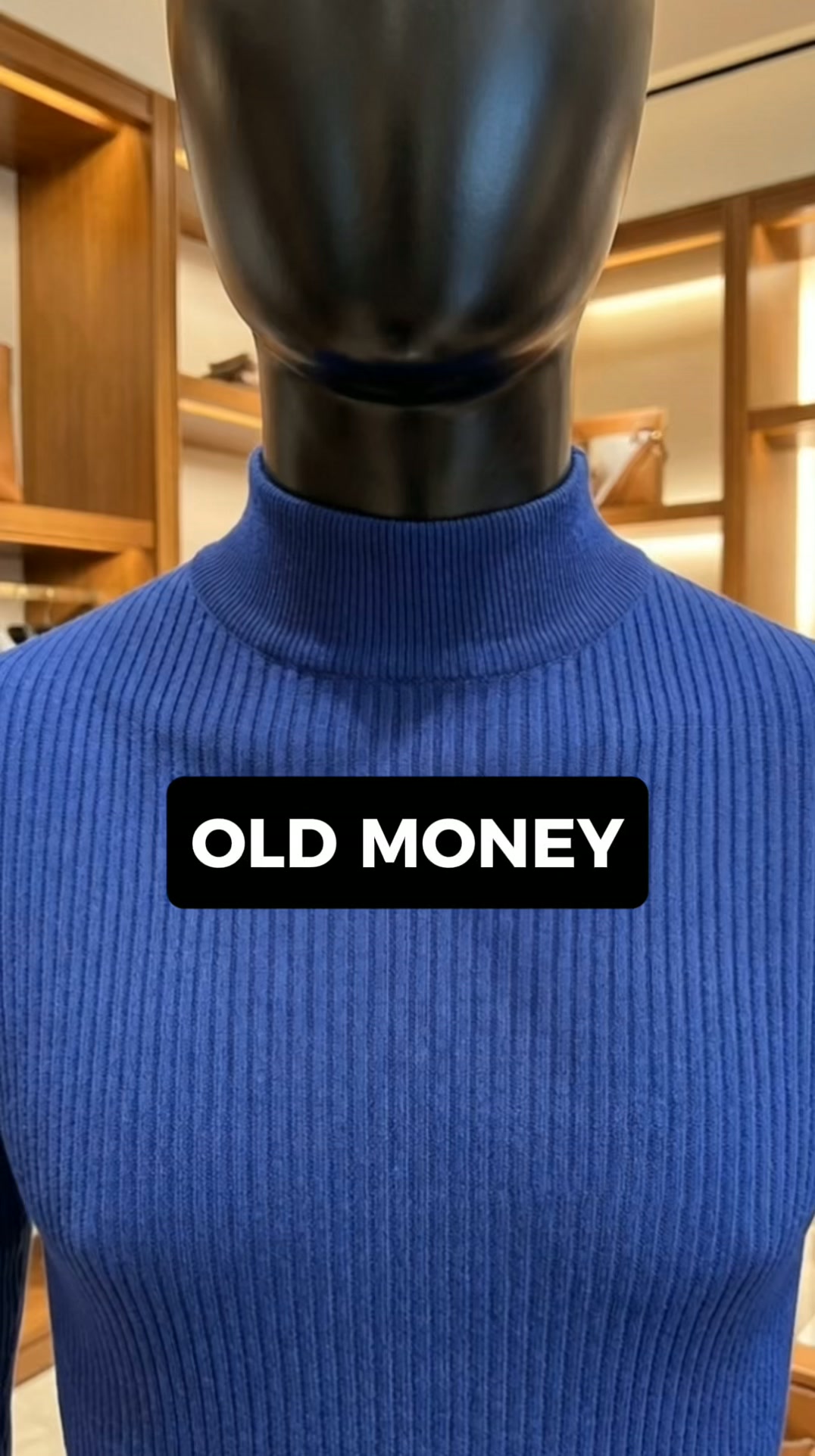 Milano Ribbed Mock Neck