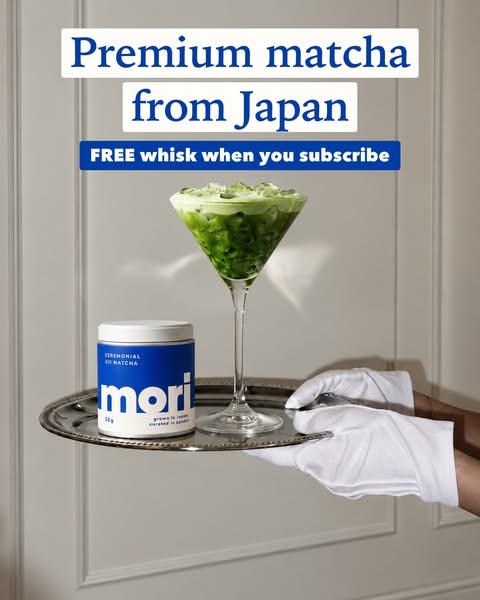 Premium matcha from Japan