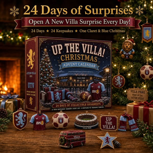 Up the Villa! Football Christmas Advent Calendar