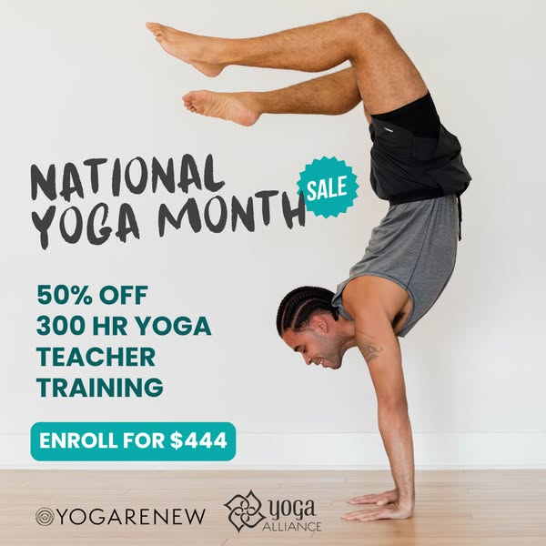 Use code: YOGAMONTH26 at checkout