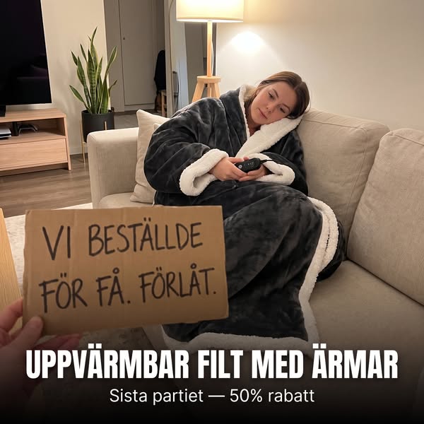 50% på VÄRMORA™ idag – frys aldrig hemma igen.