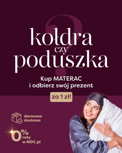 Rabaty do 70%, raty 0% i darmowa dostawa.
