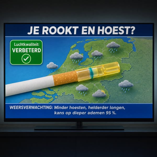 Je rookt en hoest? Simpel geel 'trucje' helpt direct.