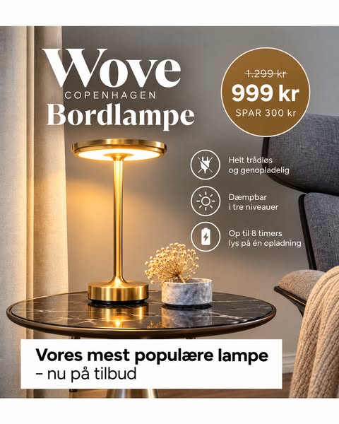 Trådløs lys, ingen kabel