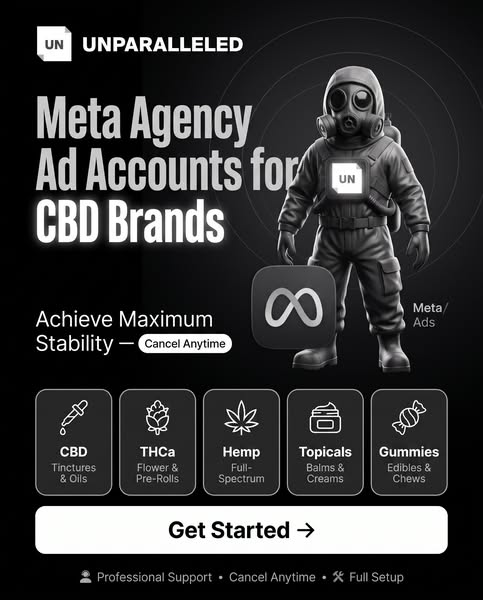 Agency Ad Accounts Built for CBD