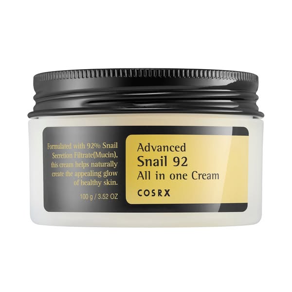 COSRX Advanced Snail 92 All-In-One Cream – Creme Multifuncional Mucina Caracol