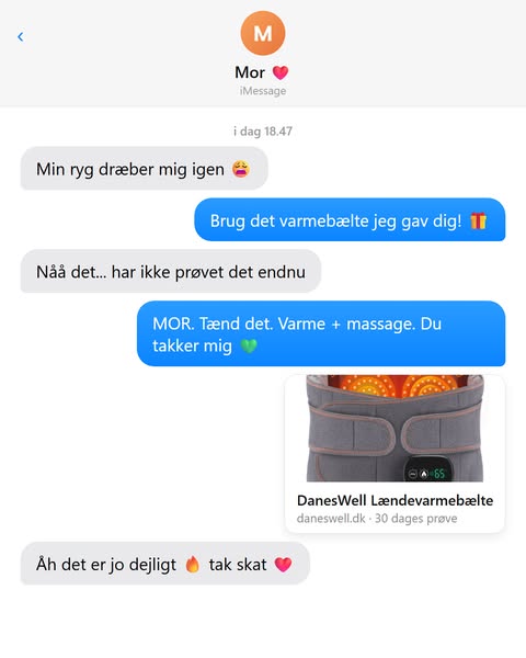 En gave til en øm lænd