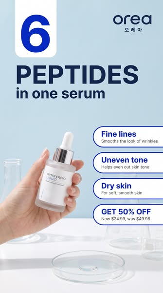 6 peptides in one serum