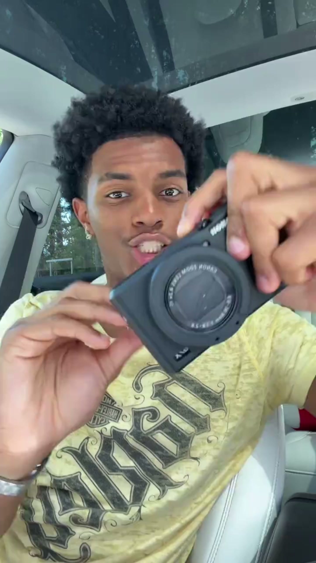 The retro digicam. $39.99. Everything in the box.