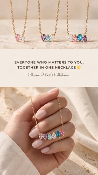 Your whole family, one necklace