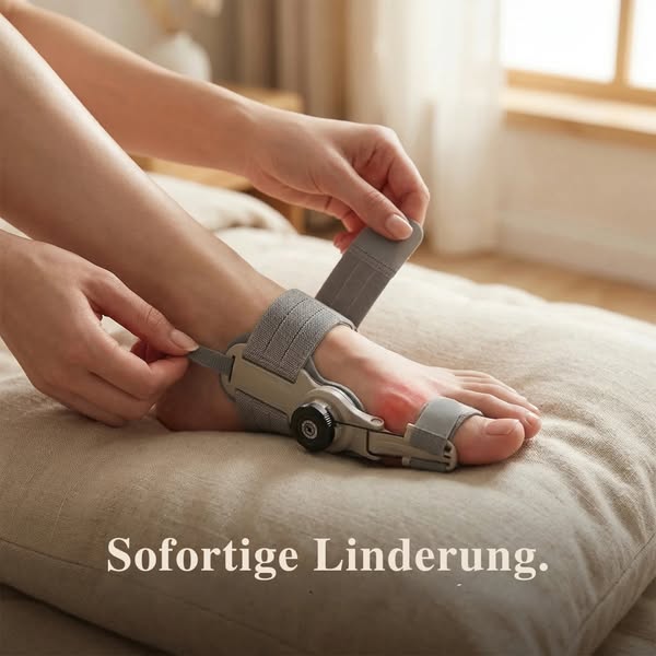 Korrigieren Sie Ihren Hallux Valgus – ganz ohne Operation.