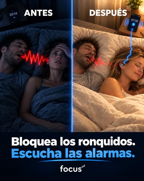 Bloquea el ronquido, no tu alarma