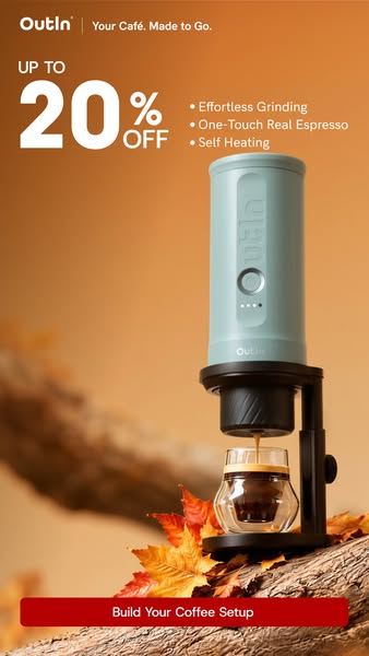 Café-Quality Coffee Anywhere — Up to 20% OFF