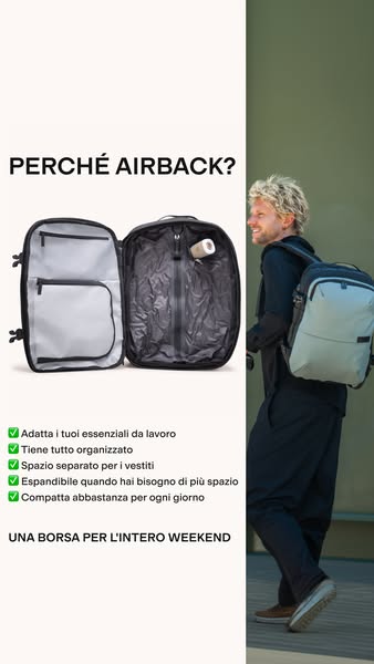 Airback | Fino al 50% di spazio in più