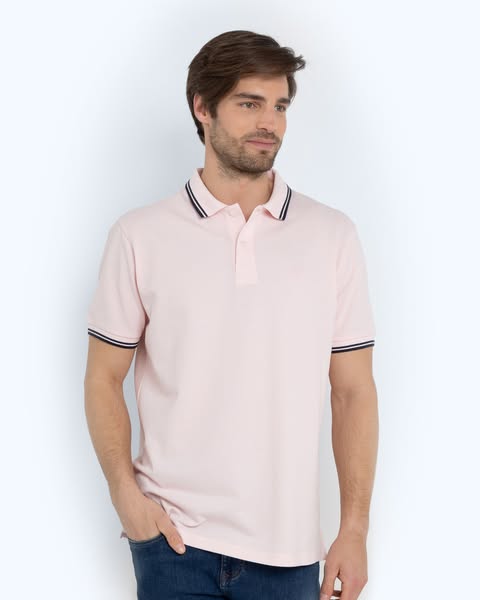 ΜΠΛΟΥΖΑ POLO PIQUE TWIN TIPPED REGULAR FIT