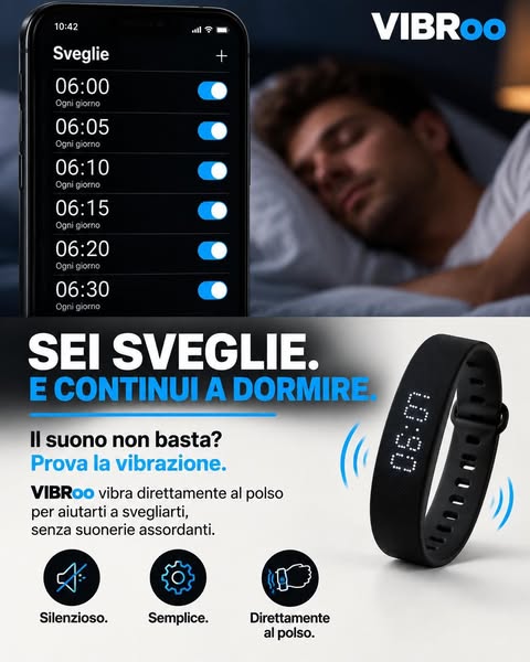 Svegliati senza svegliare nessuno! -30%