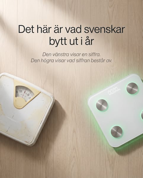 Vikten säger inte allt