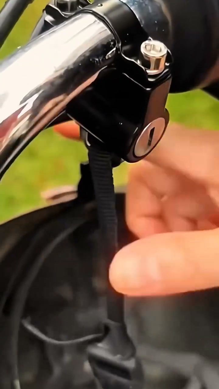 Universal Motorcycle Helmet Lock
