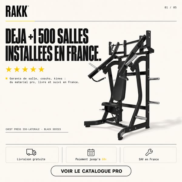 Presse de Pectoraux Inclinée Iso-Latérale Black Series