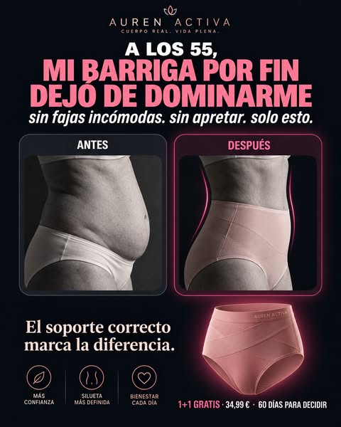 Más sujeción. Más comodidad. Más confianza