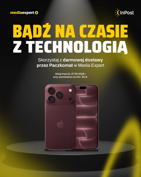 Darmowa dostawa przez Paczkomat
