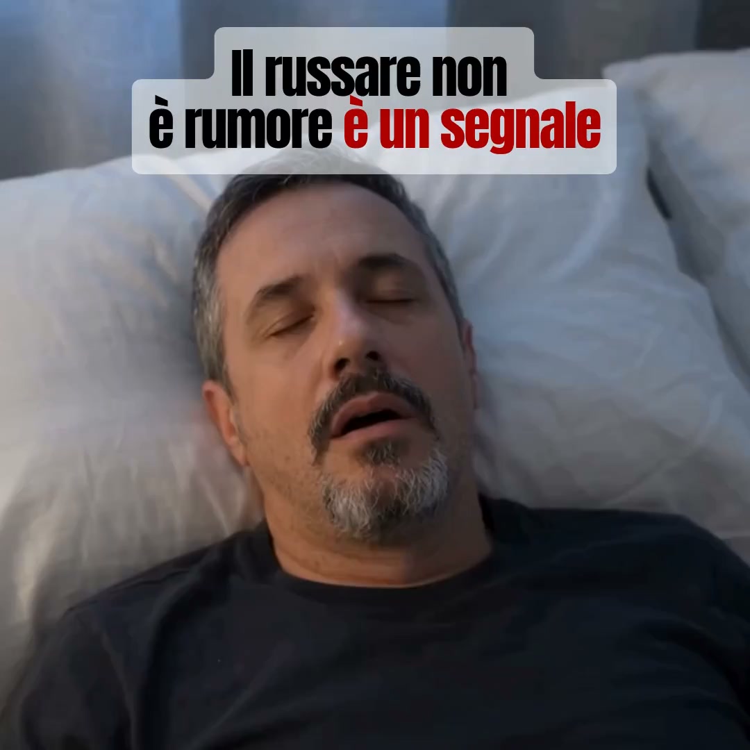 Ferma il russare dalla prima notte