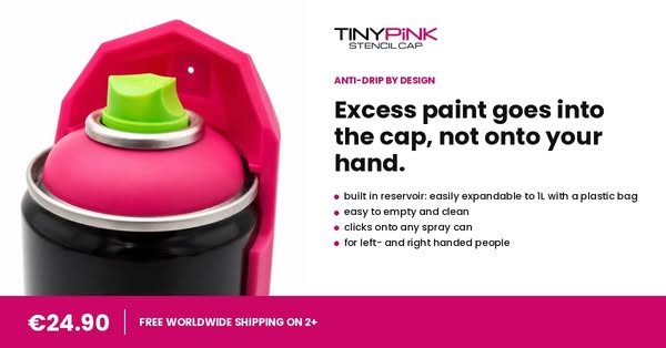 Excess Paint Goes Into The Cap