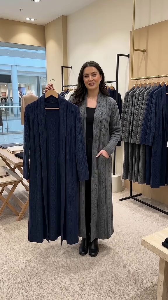 Long Knit Cardigan! Your Go-To Layering Piece