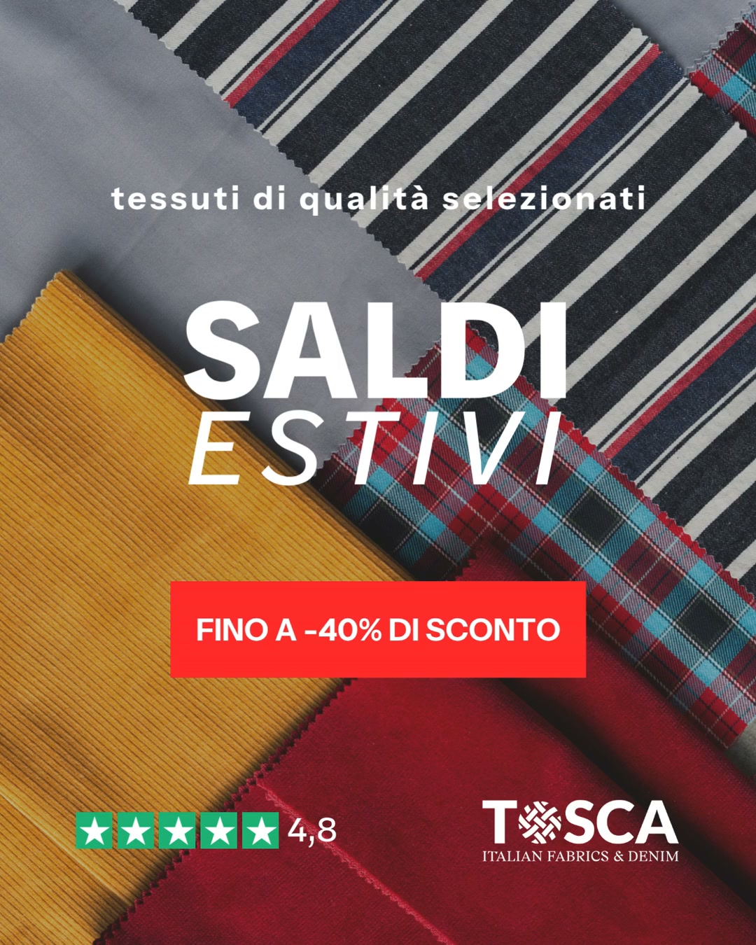 SALDI fino al 40%