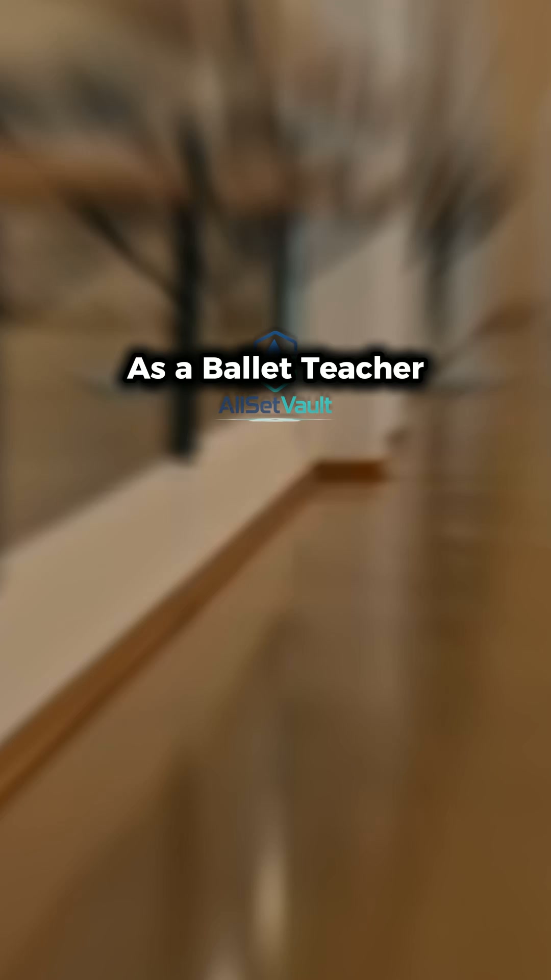 Ballet Teacher Ready