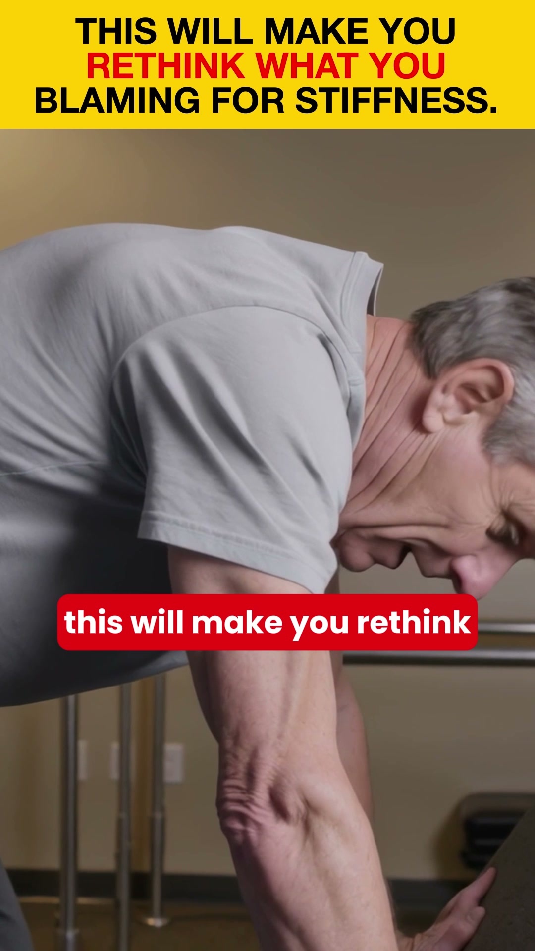 Rethink What You Blame For Stiffness