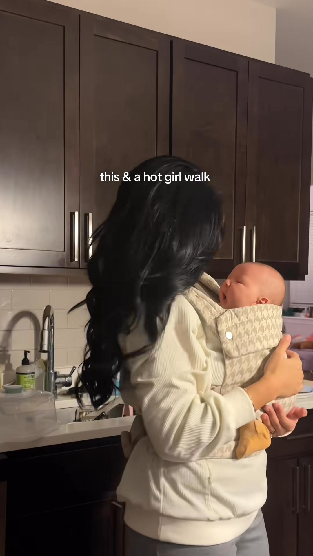 Carrier walks > stroller walks