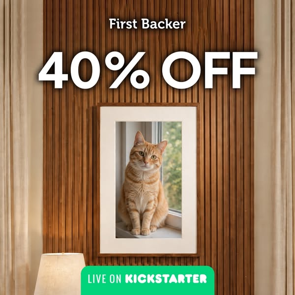 AI E-Ink Canvas For Living Wall Art