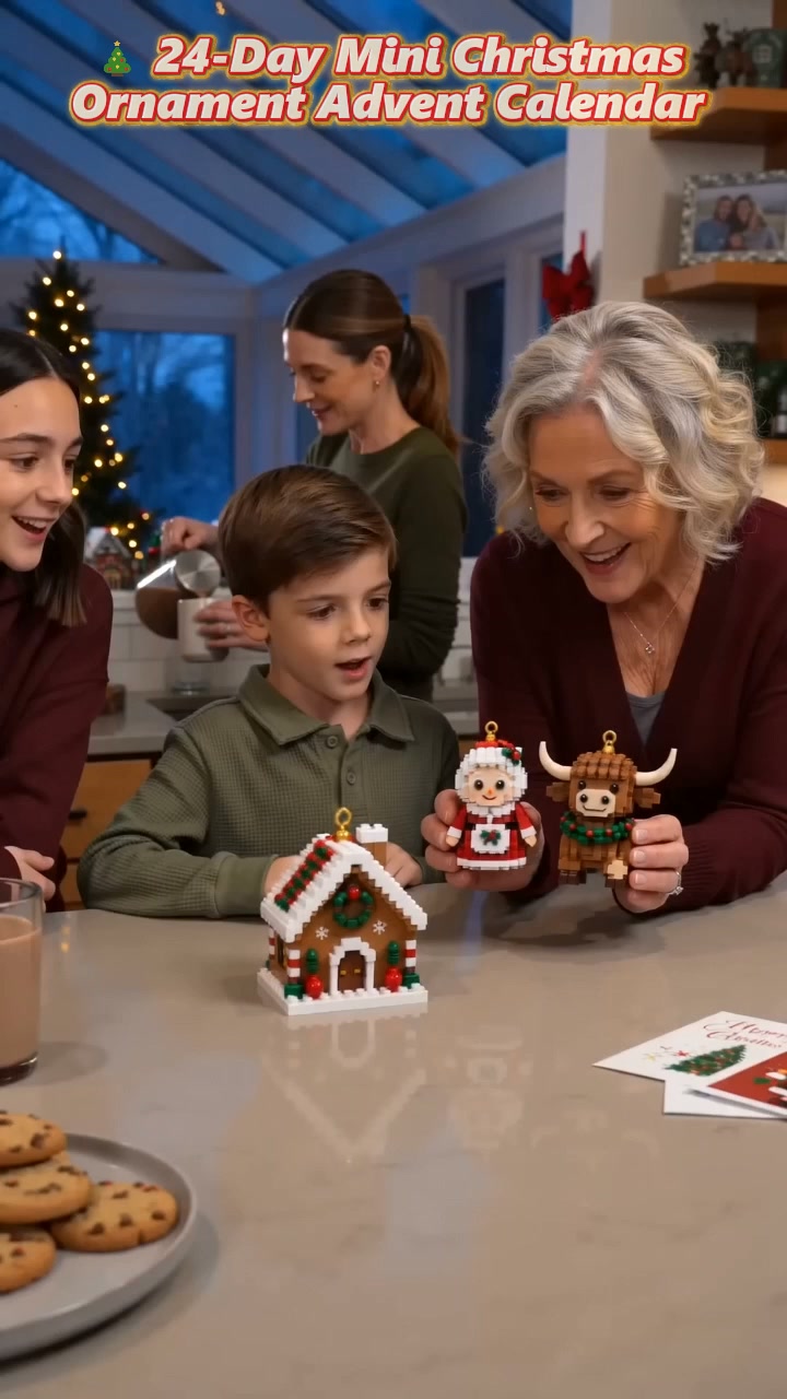 Skip The Candy! Build Mini Brick Ornaments This Christmas