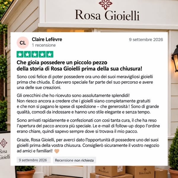 Vendita in occasione del pensionamento