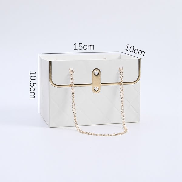 Decorative bag | quilted with chain HTSHXSQ-BH | 12 pieces set PLN82.99