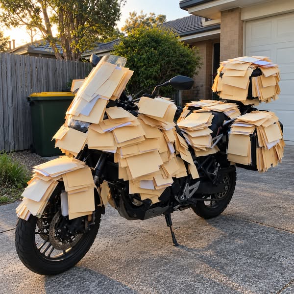 I wrote "rider at fault" for 28 years. Then it was my file.